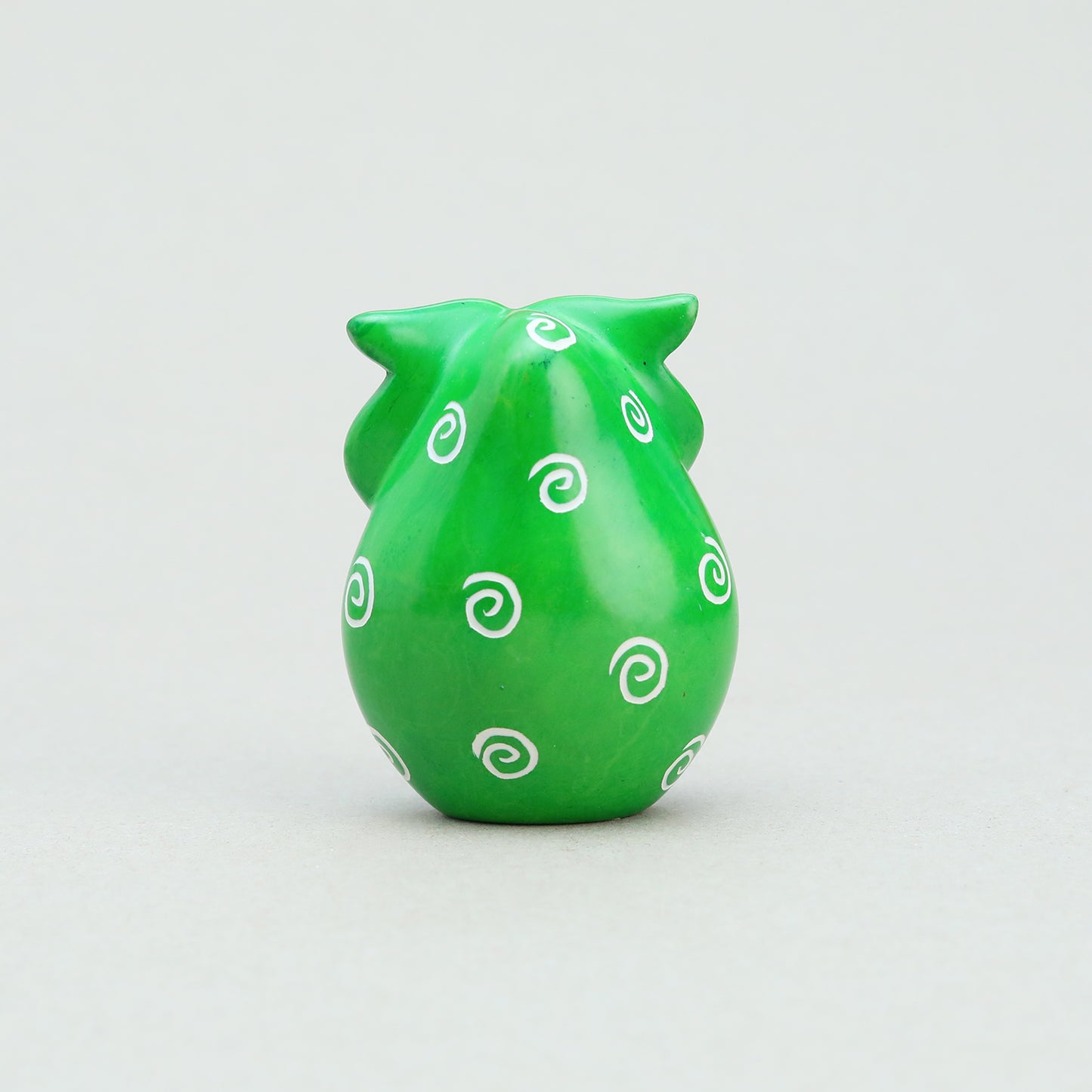Soapstone Owl Green