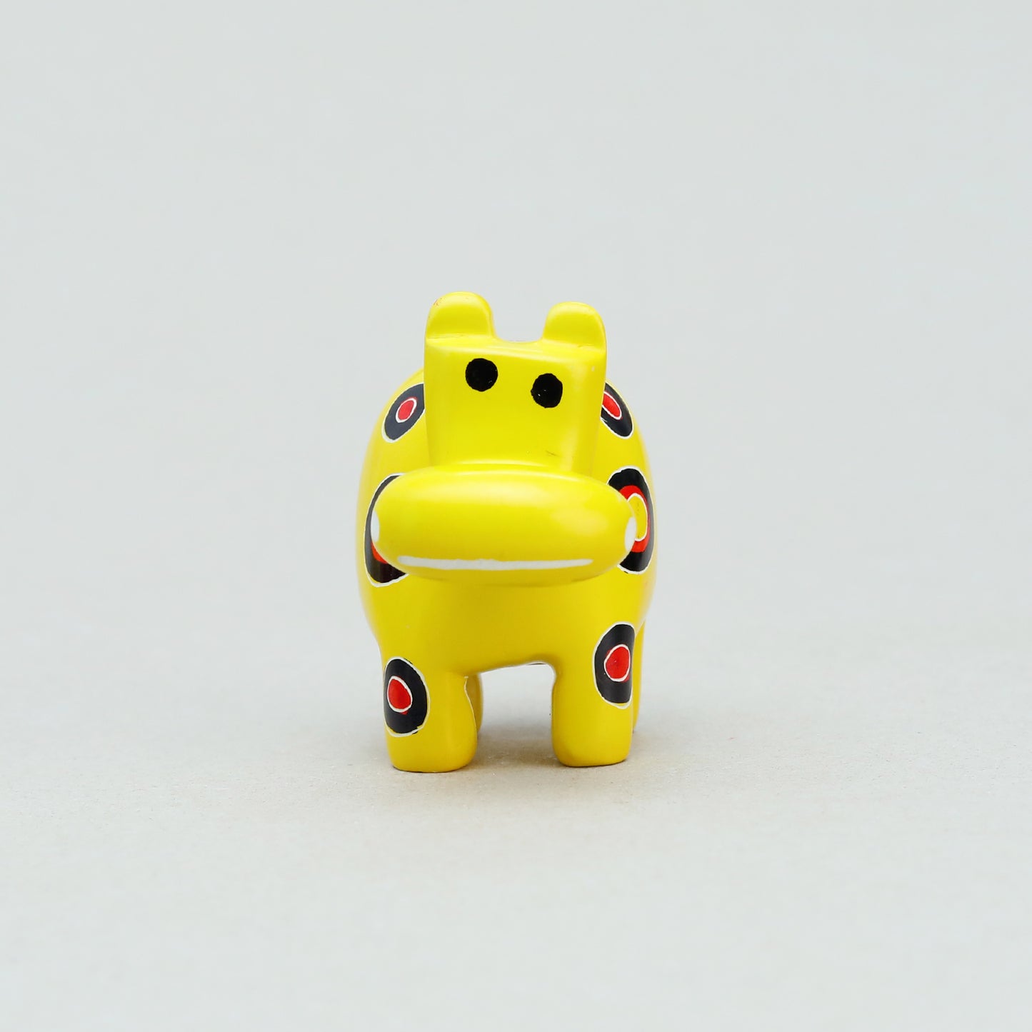 Soapstone Hippo Yellow