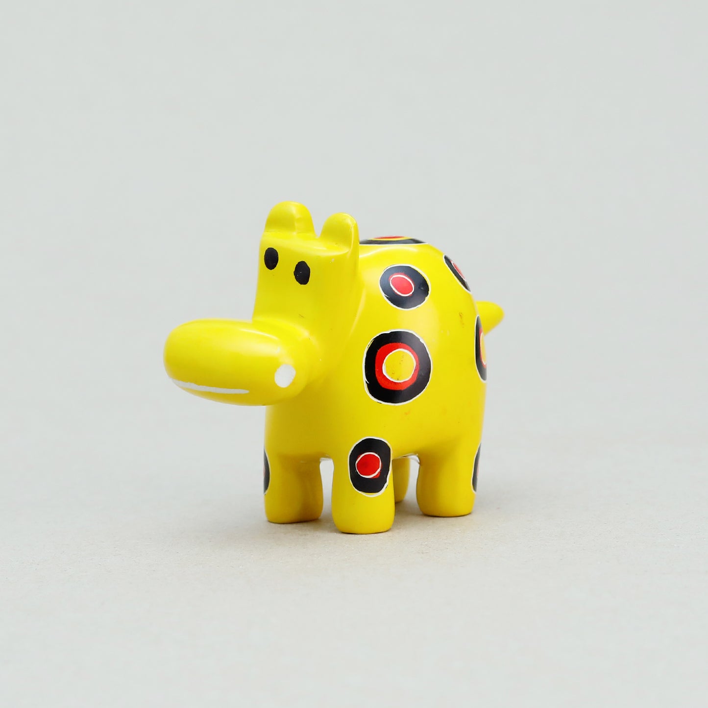 Soapstone Hippo Yellow