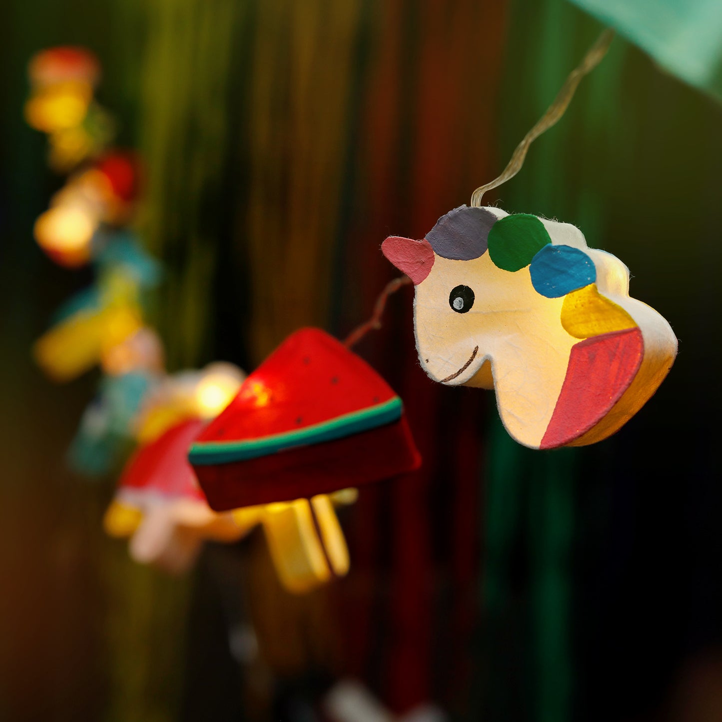 Plug-In String Lights Summer Fun