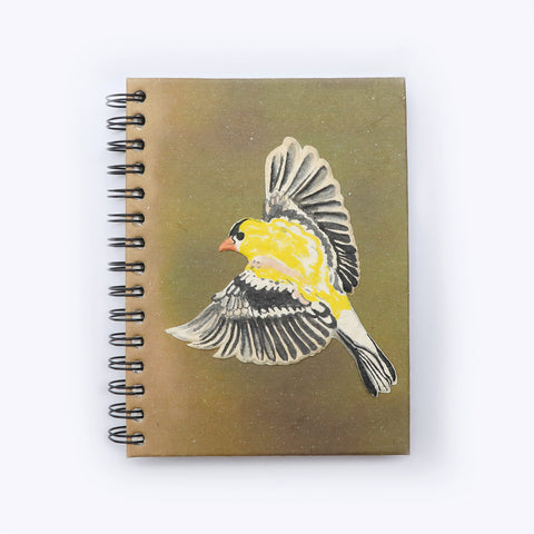 Large Notebook - Goldfinch