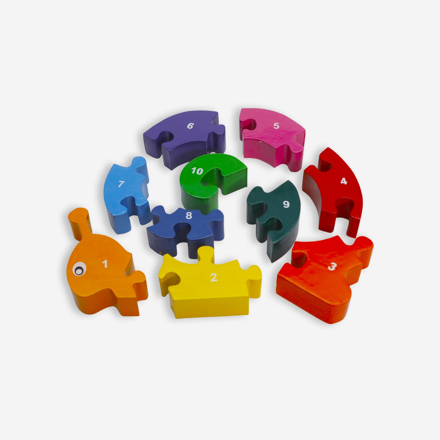 Wooden Puzzle Snail