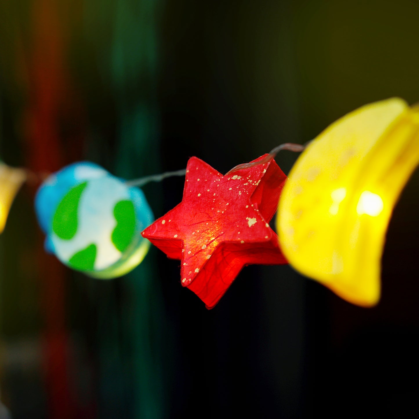 Plug-In String Lights Space