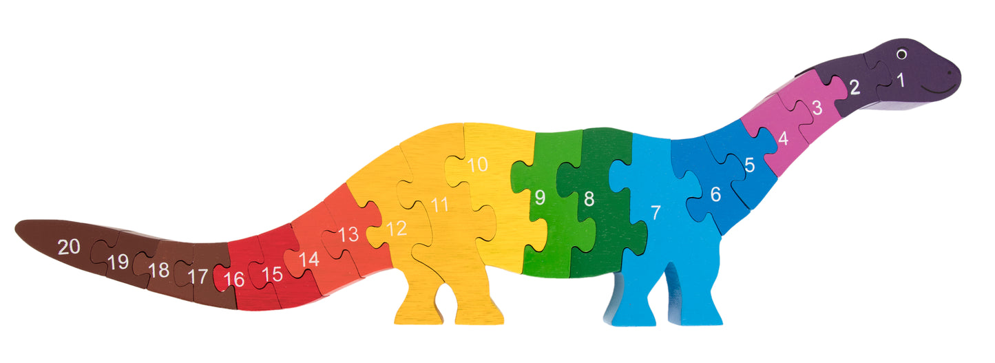 Wooden Puzzle Apatosaurus