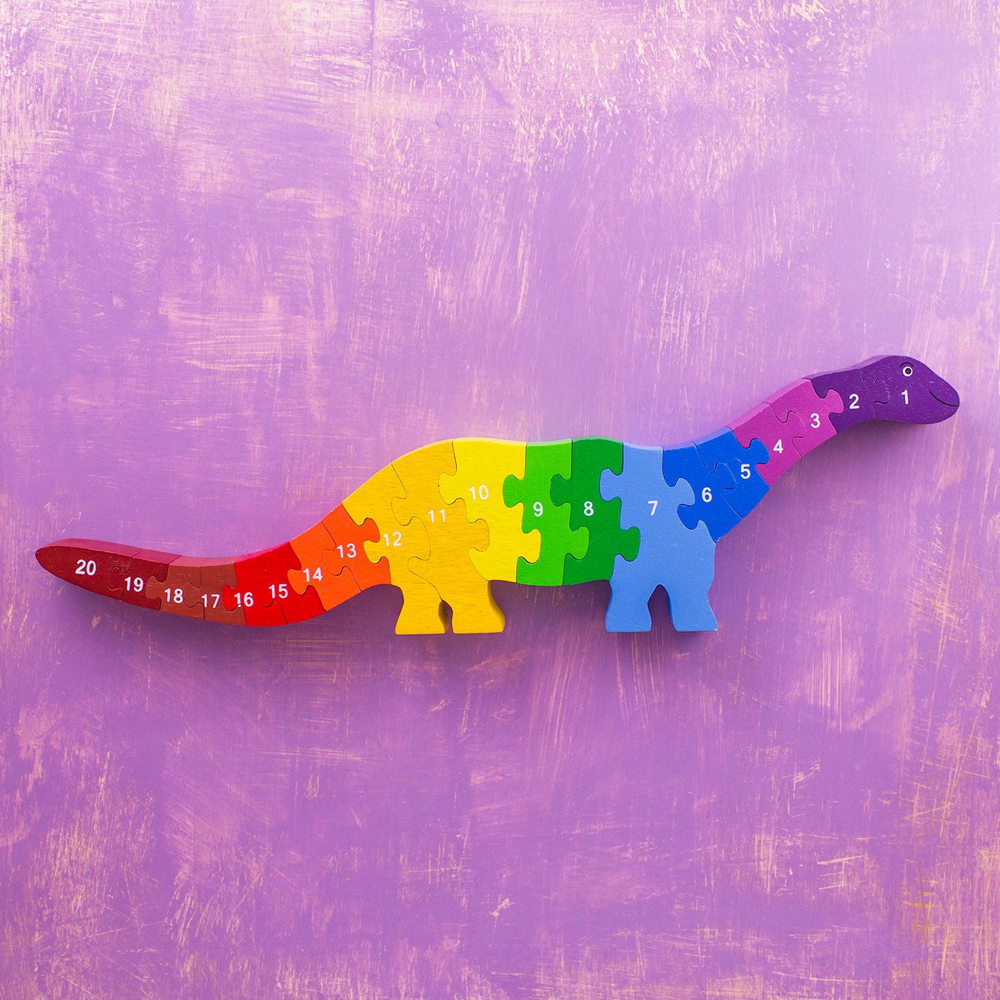 Wooden Puzzle Apatosaurus
