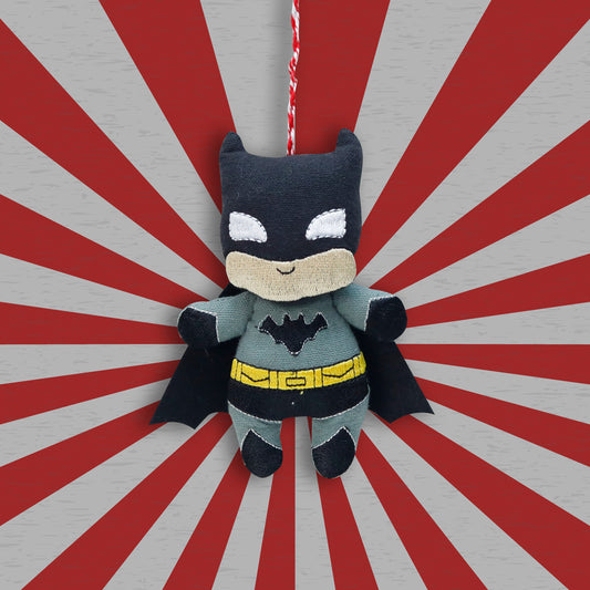 Organic Cotton Ornament - Gotham Knight