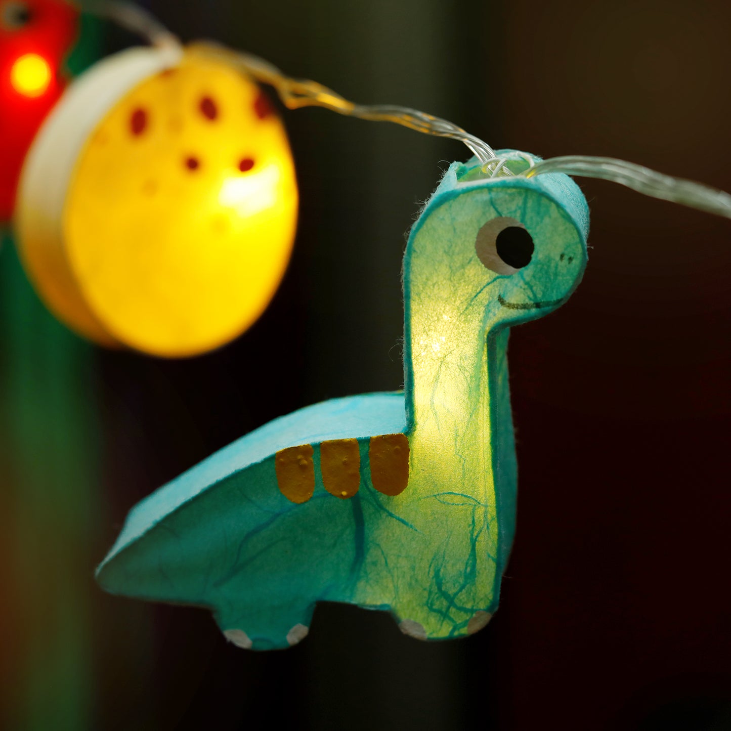 Plug-In String Lights Dinosaurs