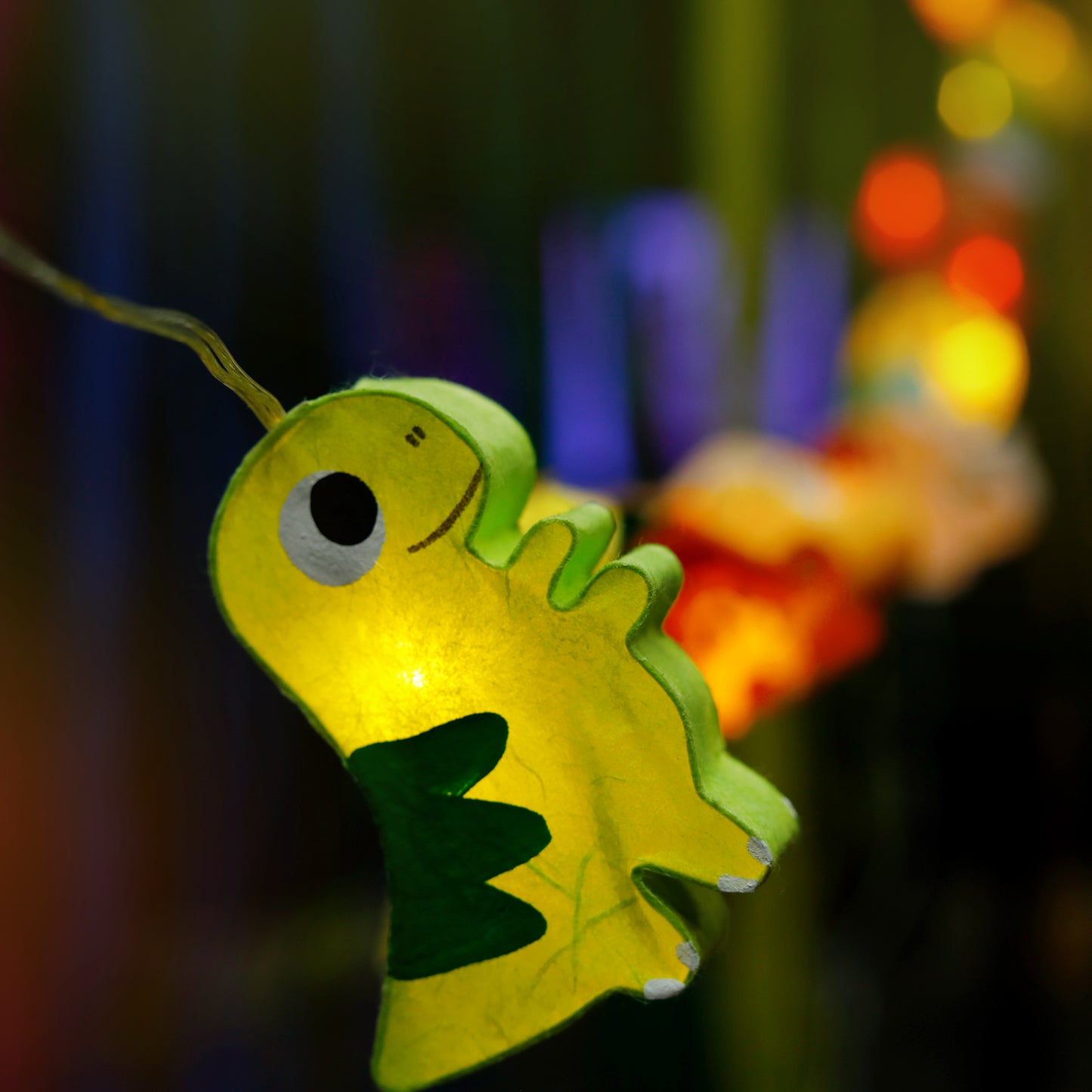 Plug-In String Lights Dinosaurs