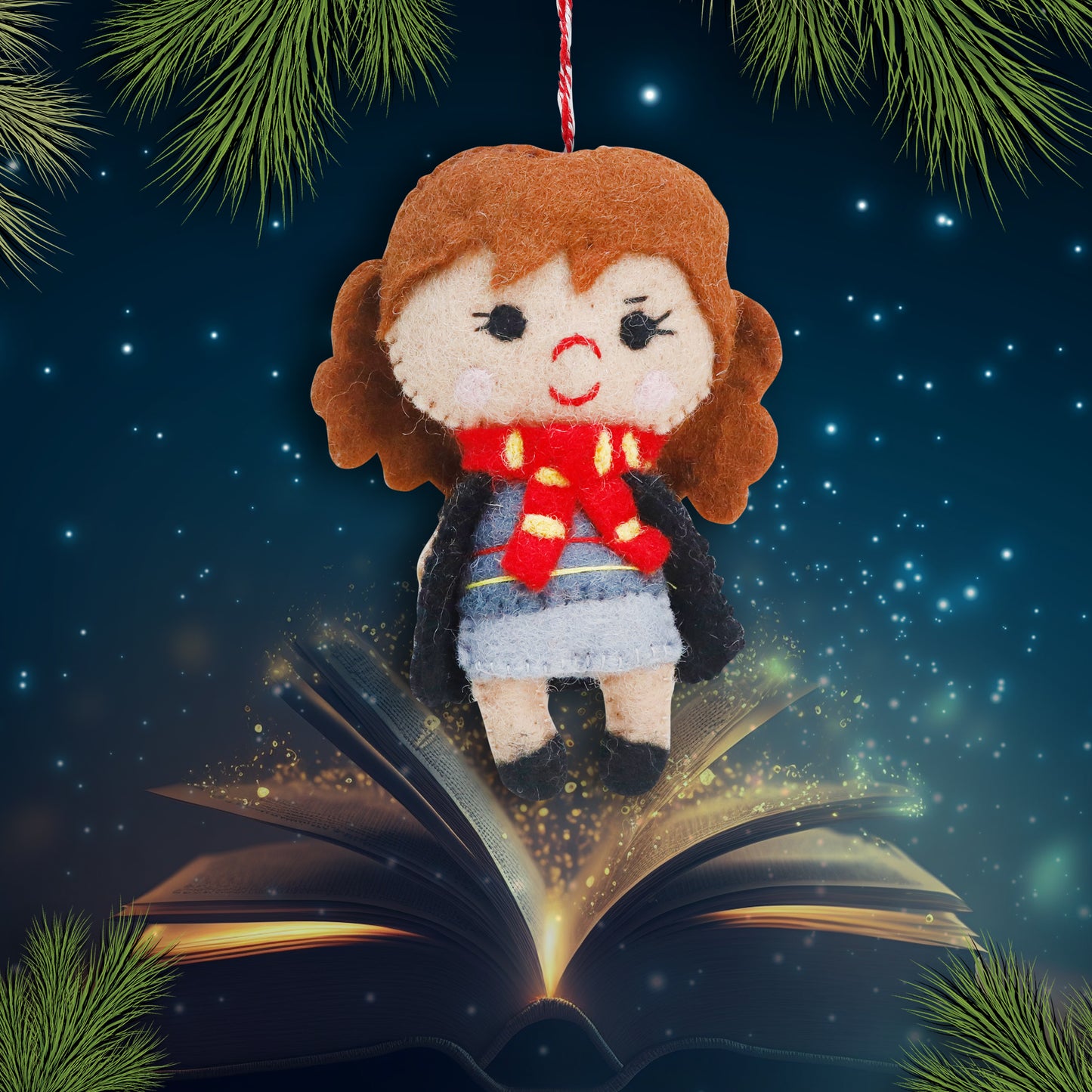 Felt Ornament - Clever Witch