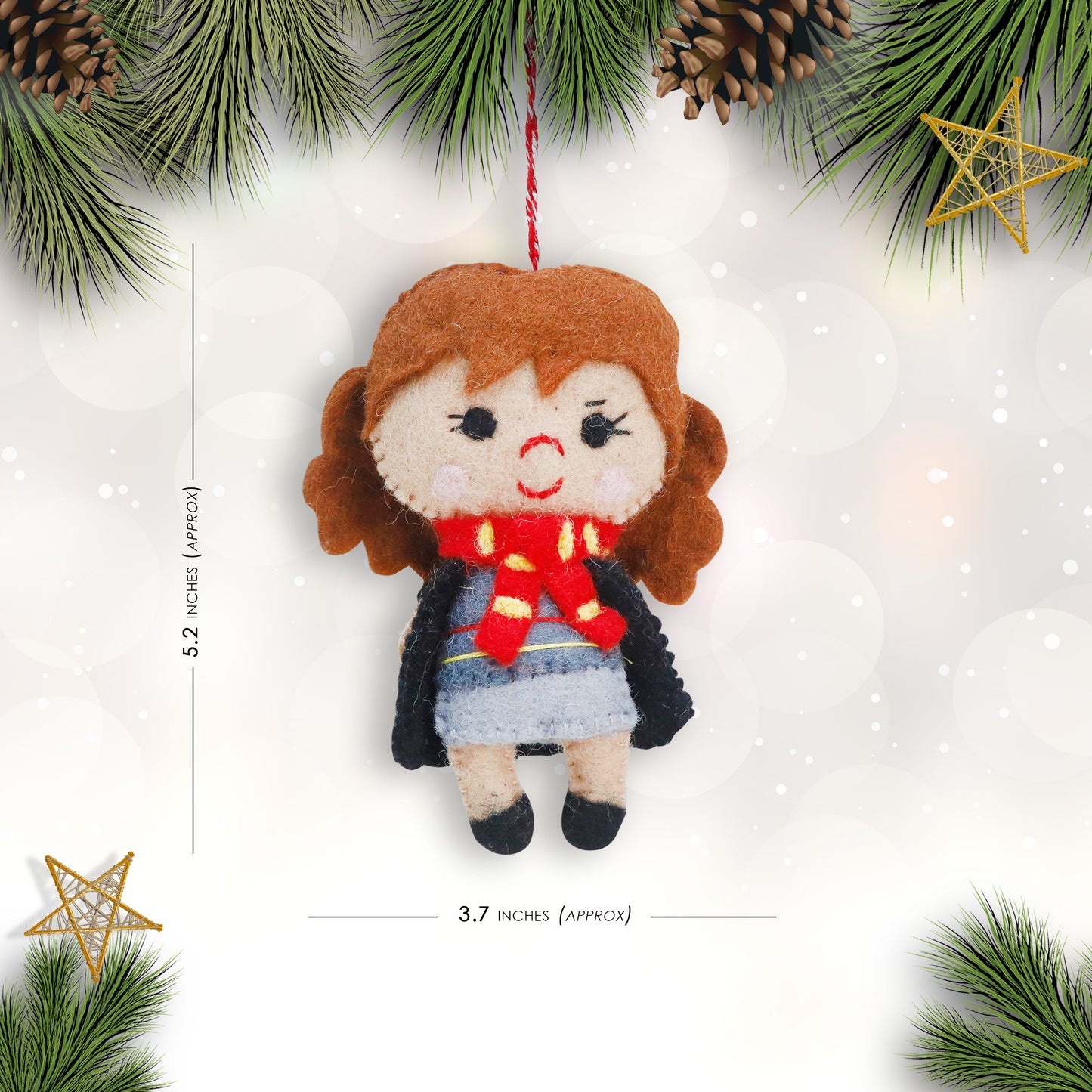 Felt Ornament - Clever Witch