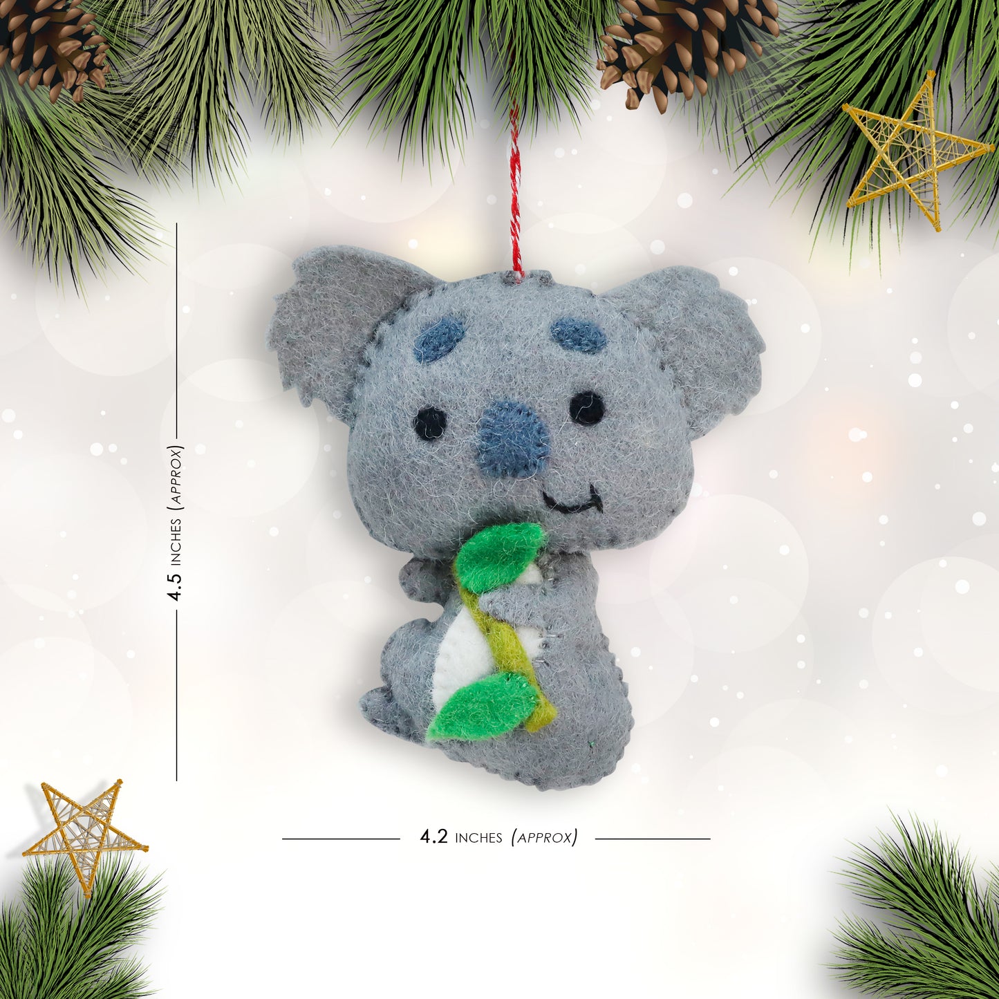 Felt Ornament - Koala