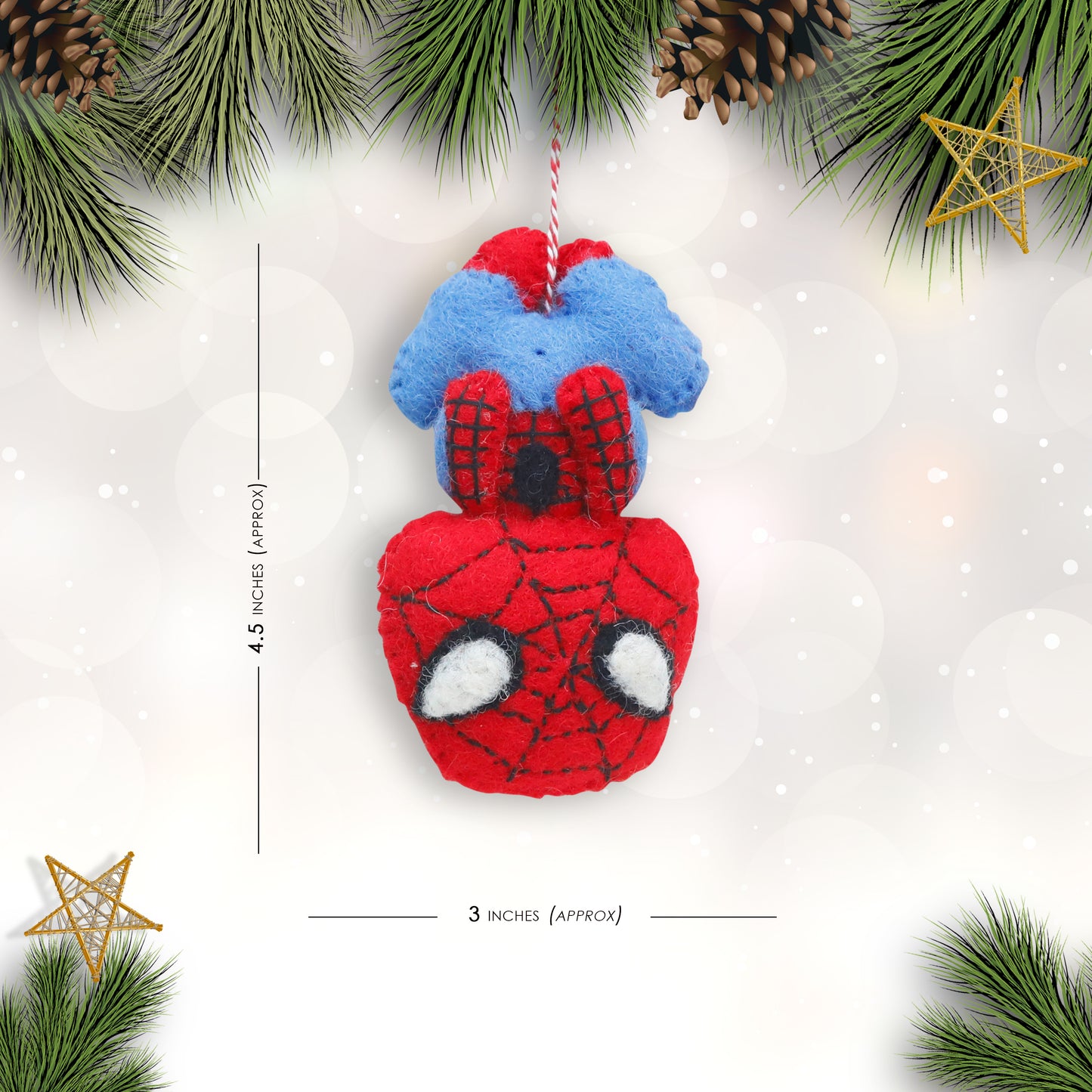 Felt Ornament - Wall Crawler Ud