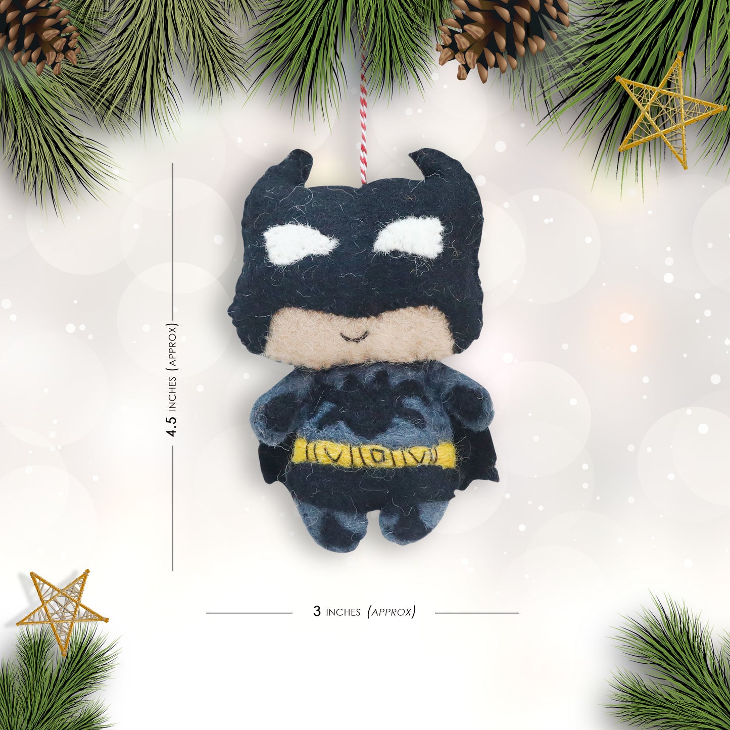 Felt Ornament - Gotham Knight