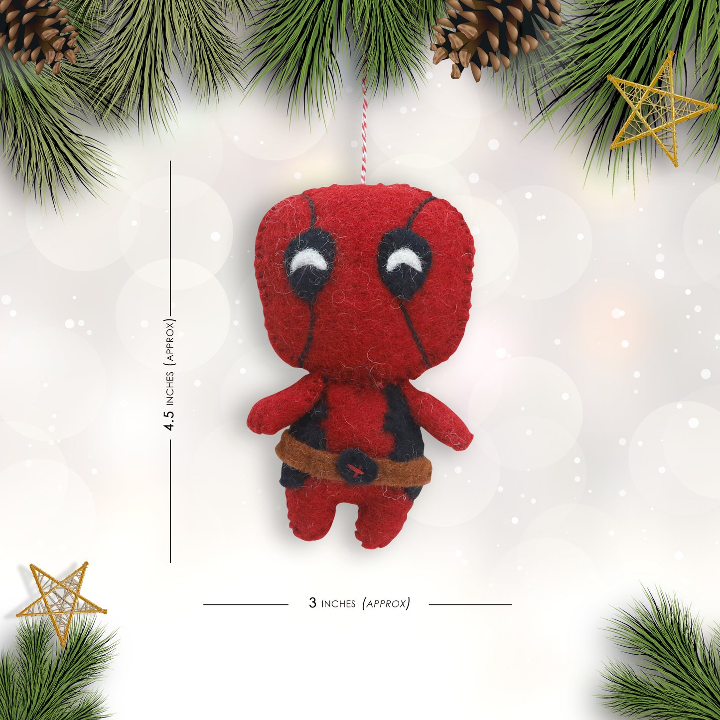 Felt Ornament - Mercenary Hero