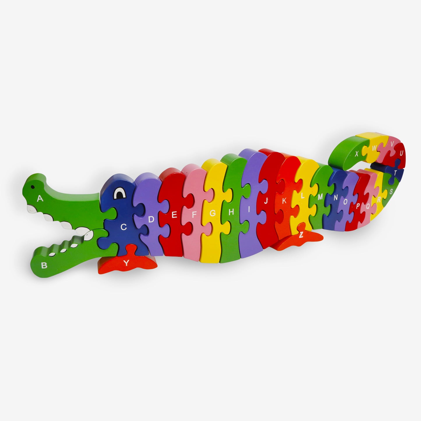 Wooden Puzzle Alligator/Crocodile