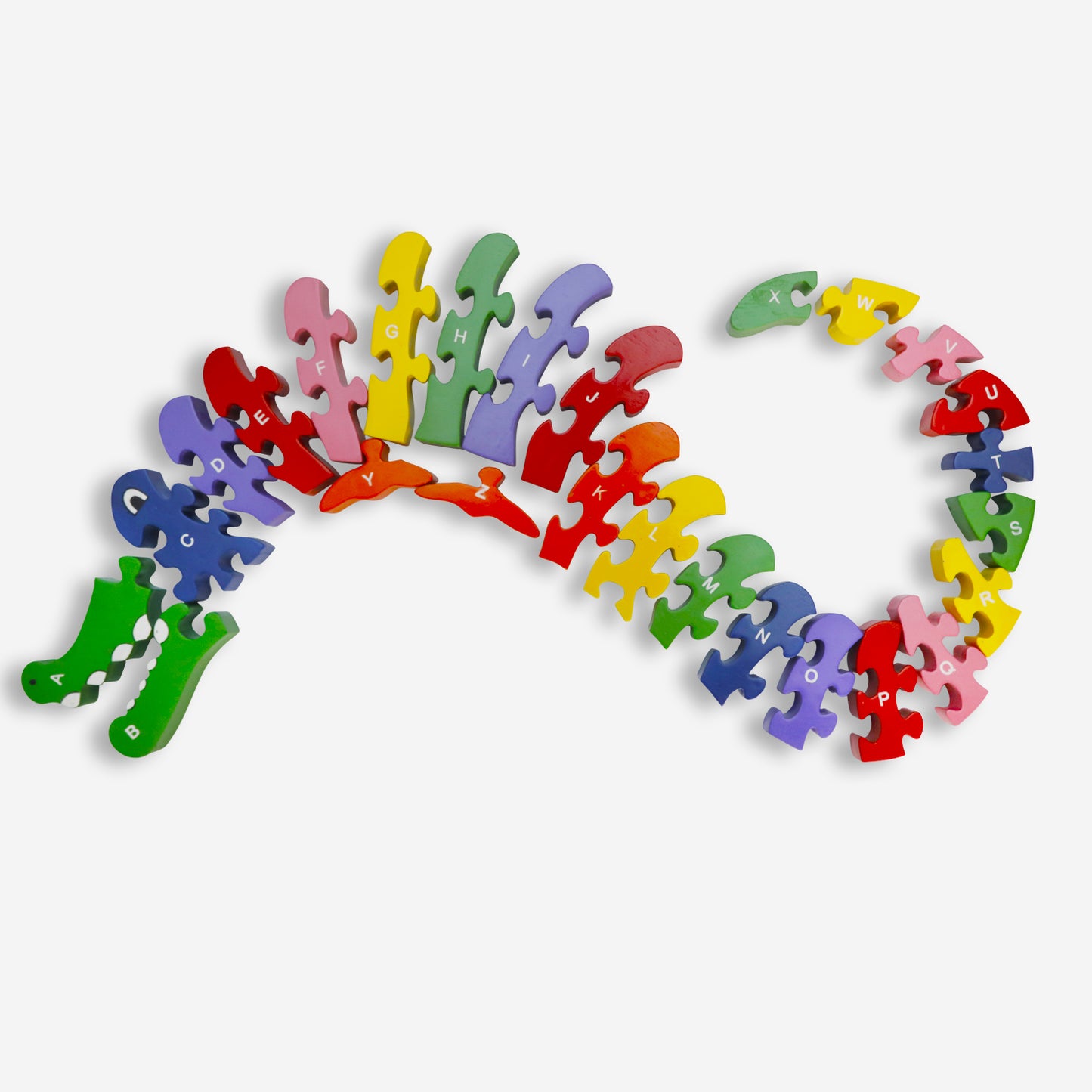 Wooden Puzzle Alligator/Crocodile