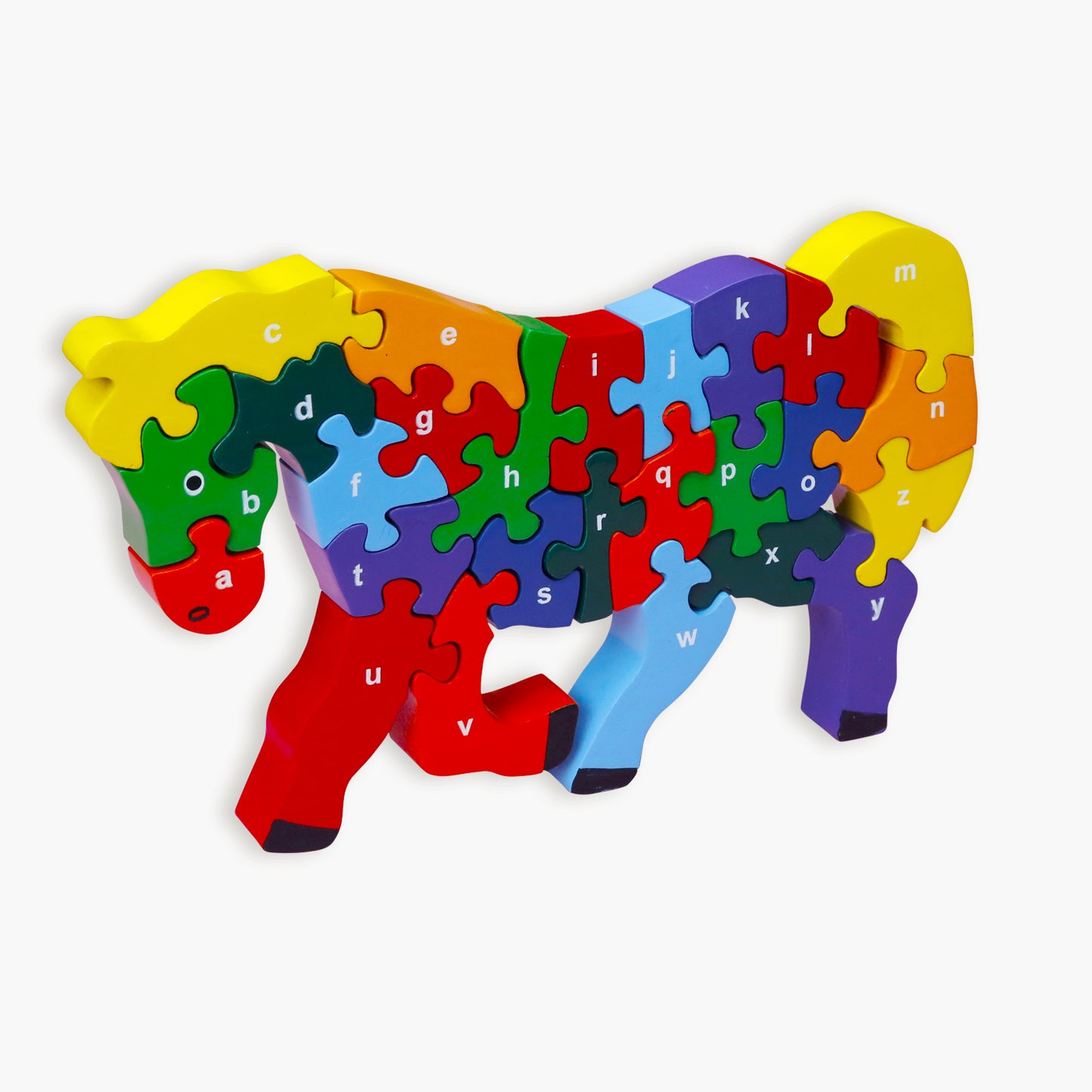 Wooden Puzzle Horse