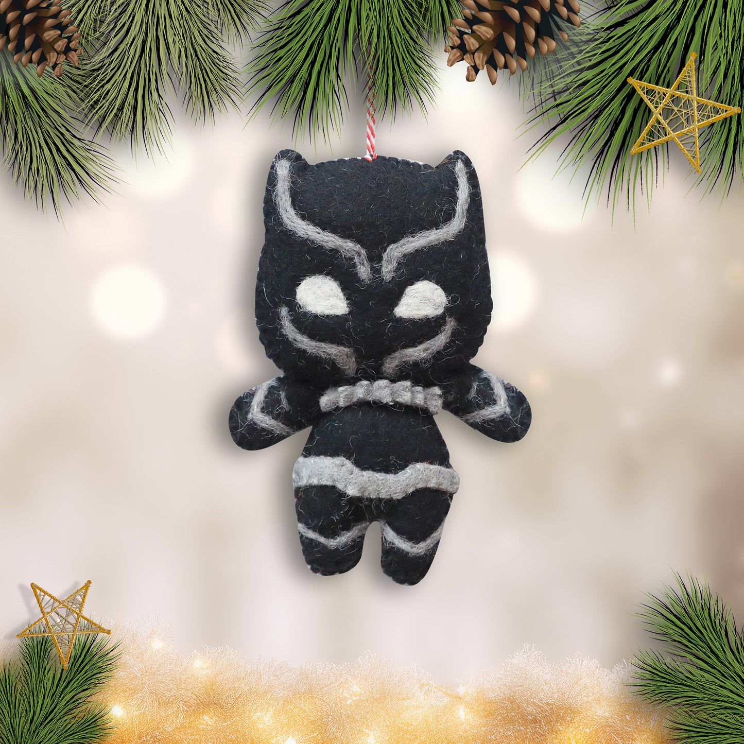Felt Ornament - Dark Sentinel