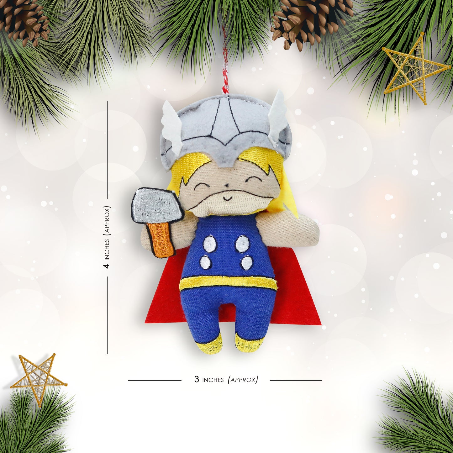 Organic Cotton Ornament - Odinson