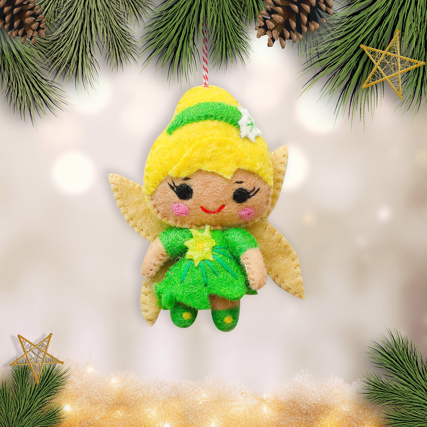 Felt Ornament - T. Bell