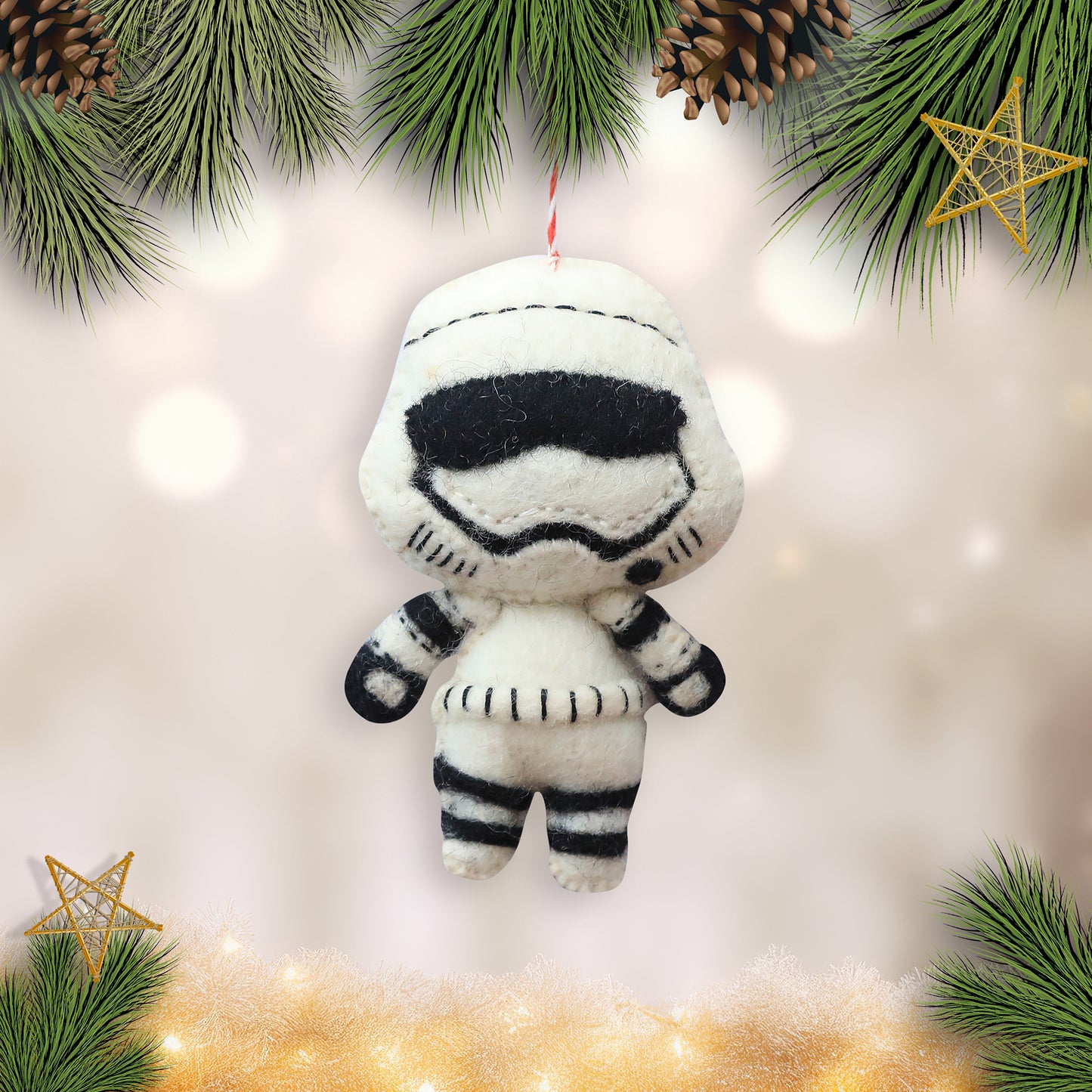 Felt Ornament - Space Trooper