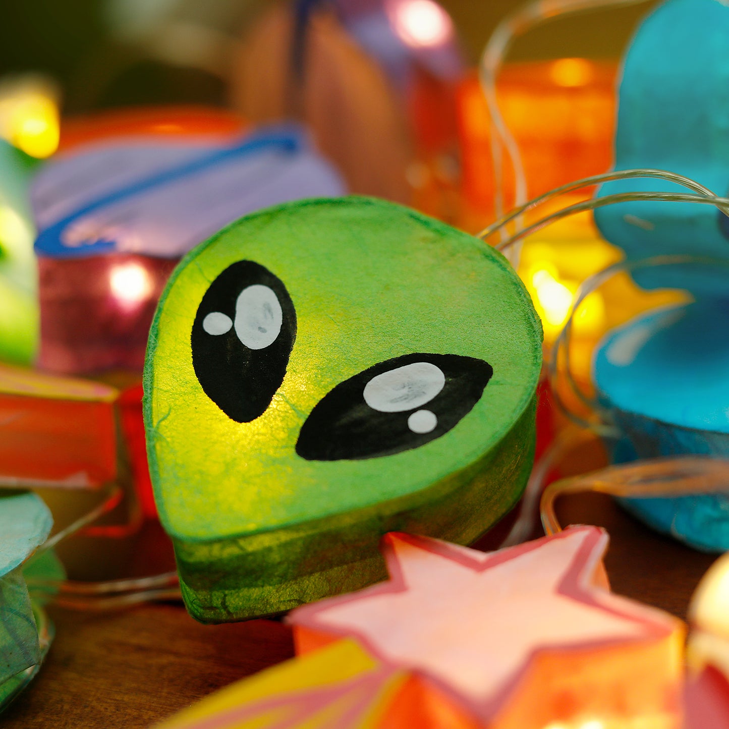 Plug-In String Lights Space