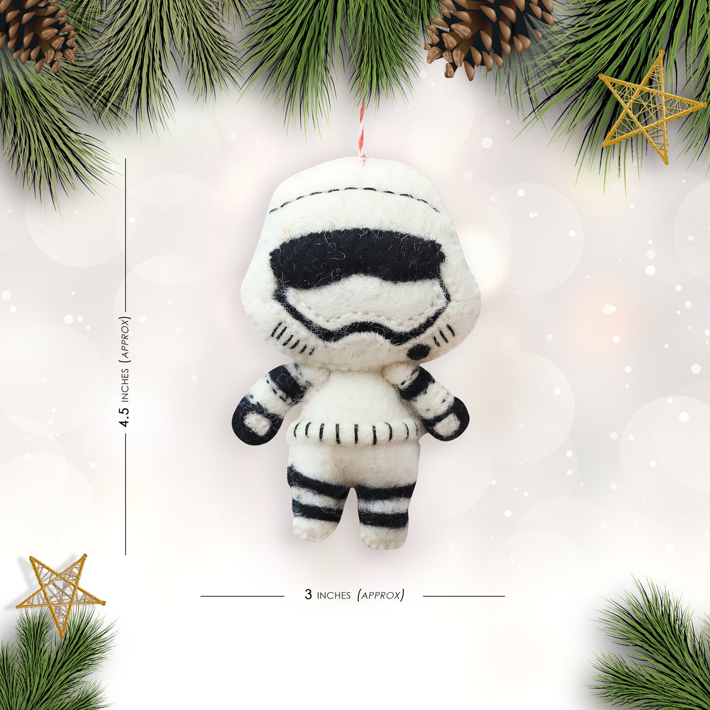 Felt Ornament - Space Trooper