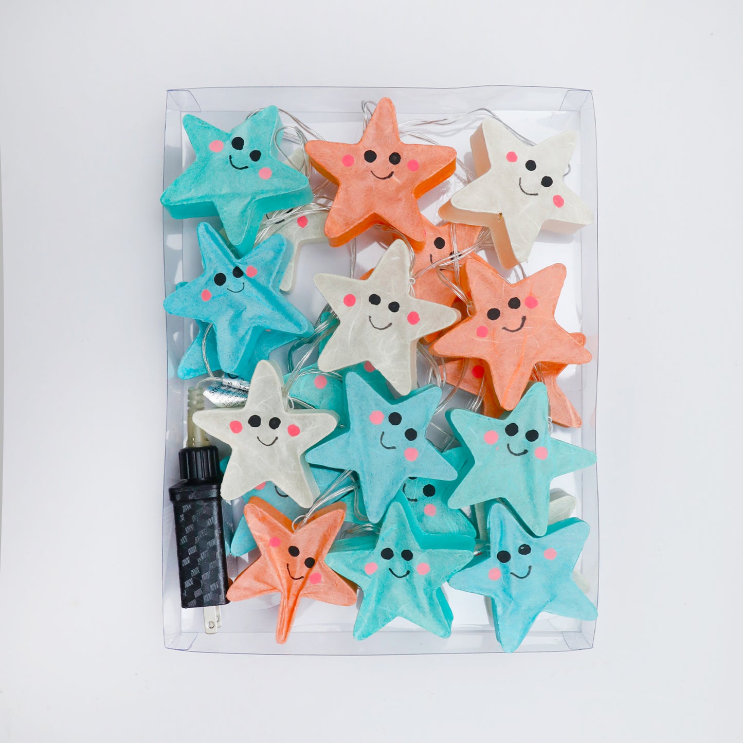Plug-In String Lights Stars