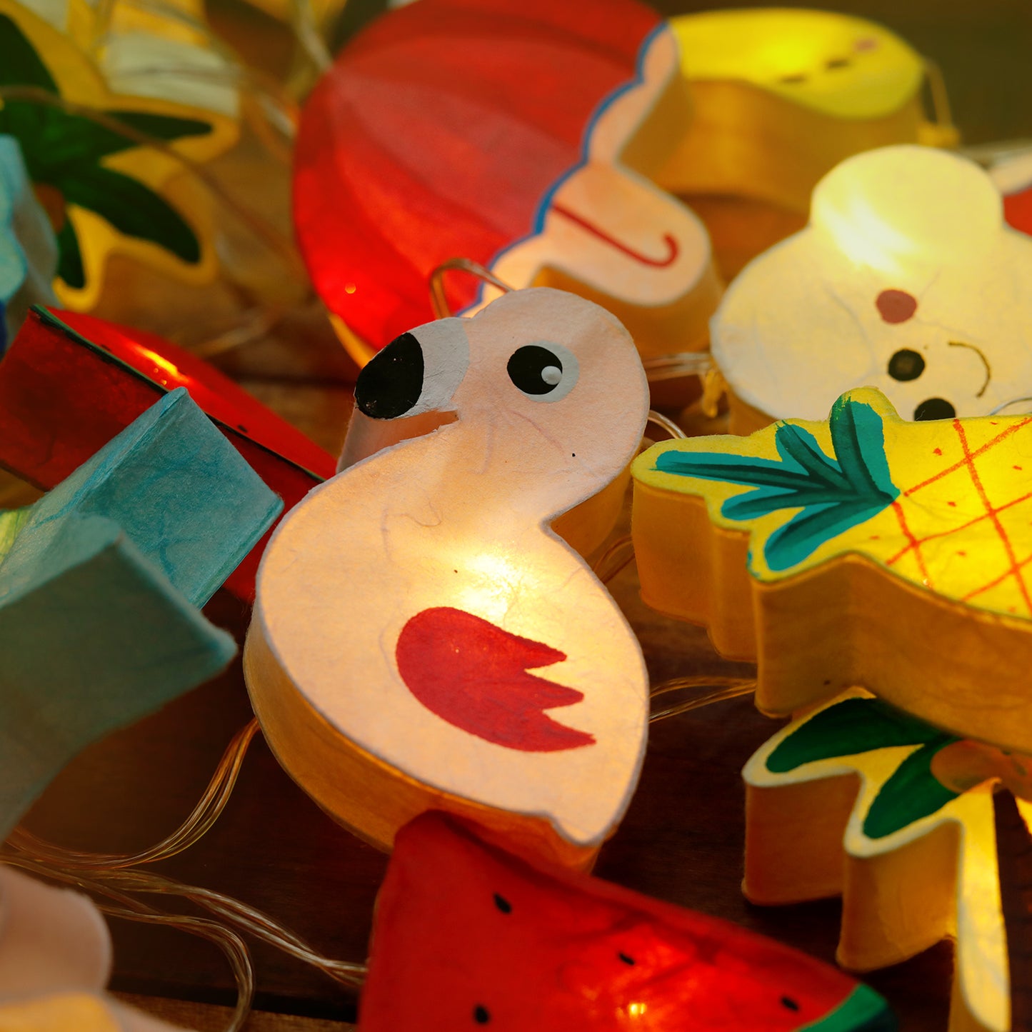 Plug-In String Lights Summer Fun