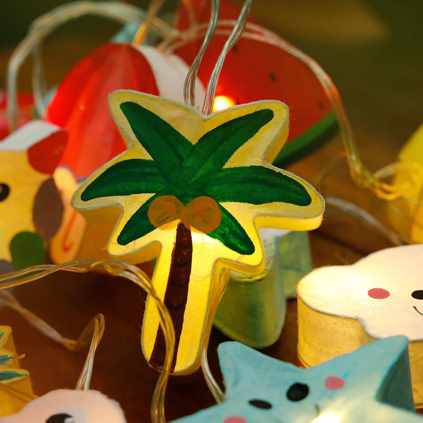 Plug-In String Lights Summer Fun