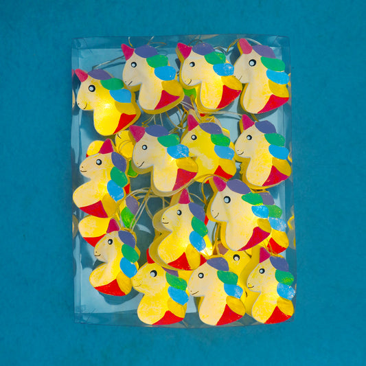 Plug-In String Lights Unicorns
