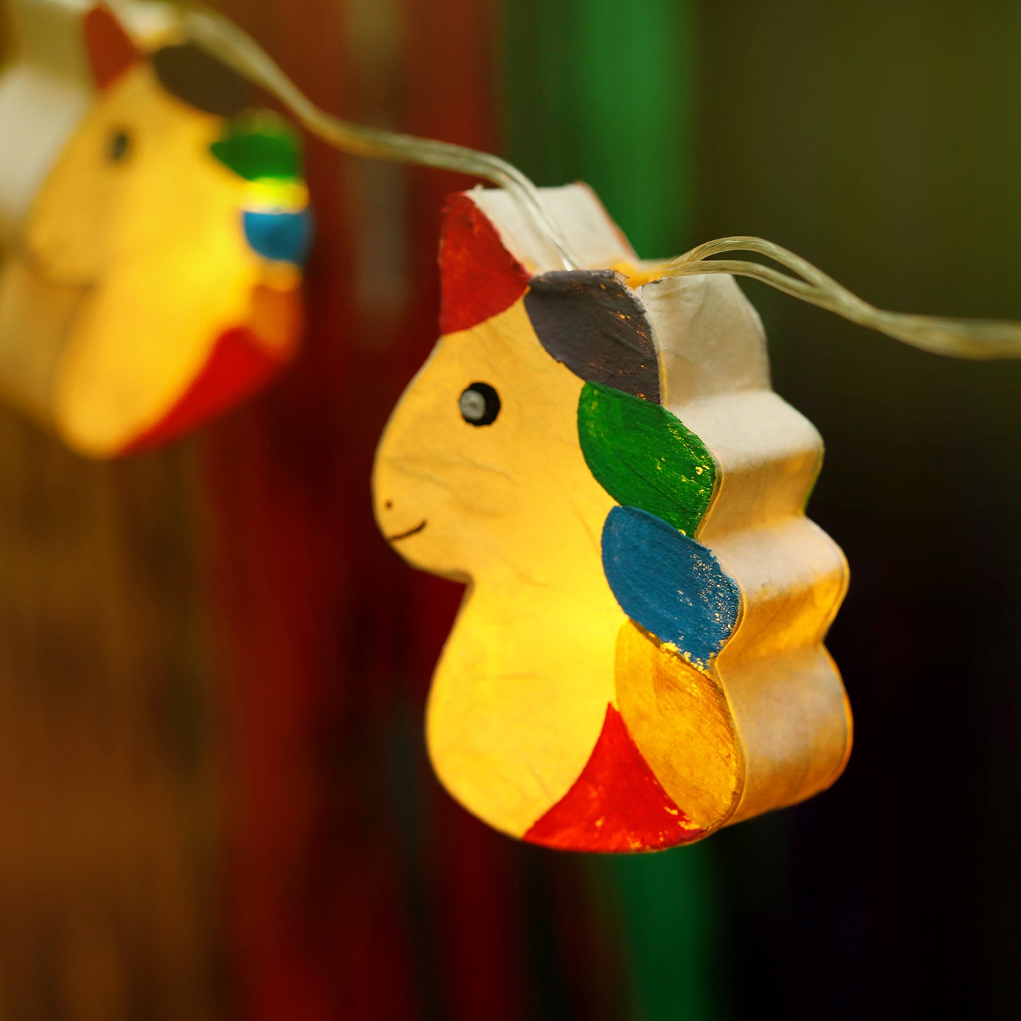 Plug-In String Lights Unicorns