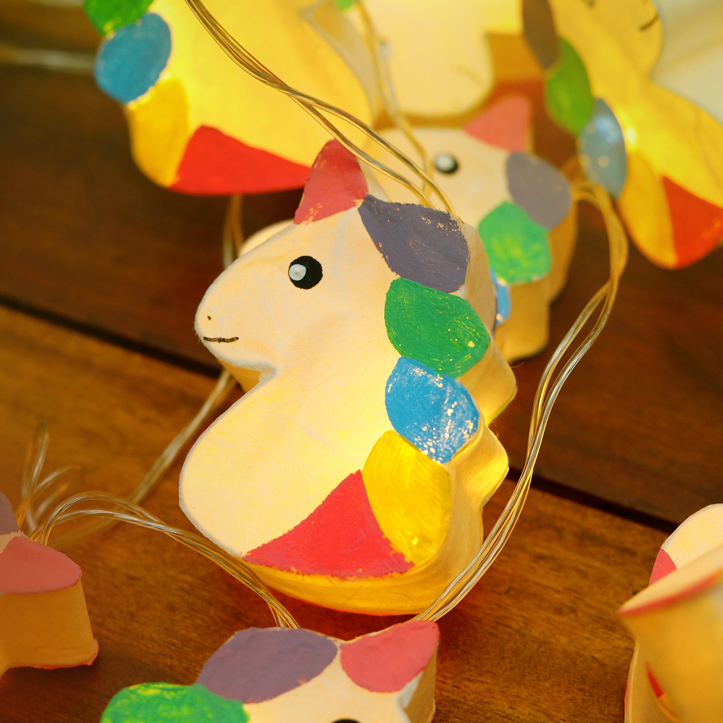 Plug-In String Lights Unicorns