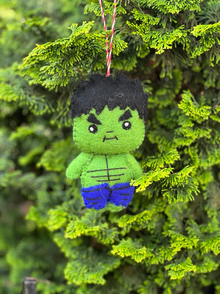 Felt Ornament - Emerald Behemoth