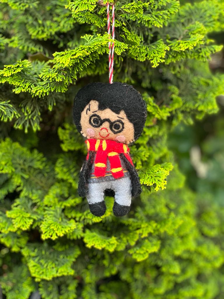 Felt Ornament - Wizard Boy Inspired