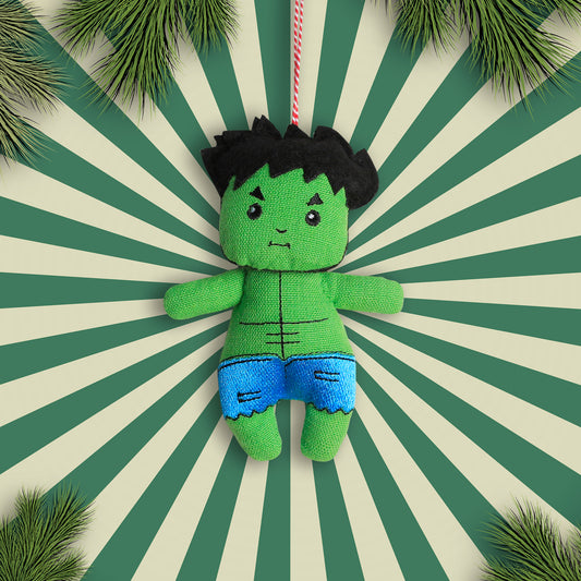 Organic Cotton Ornament - Smash