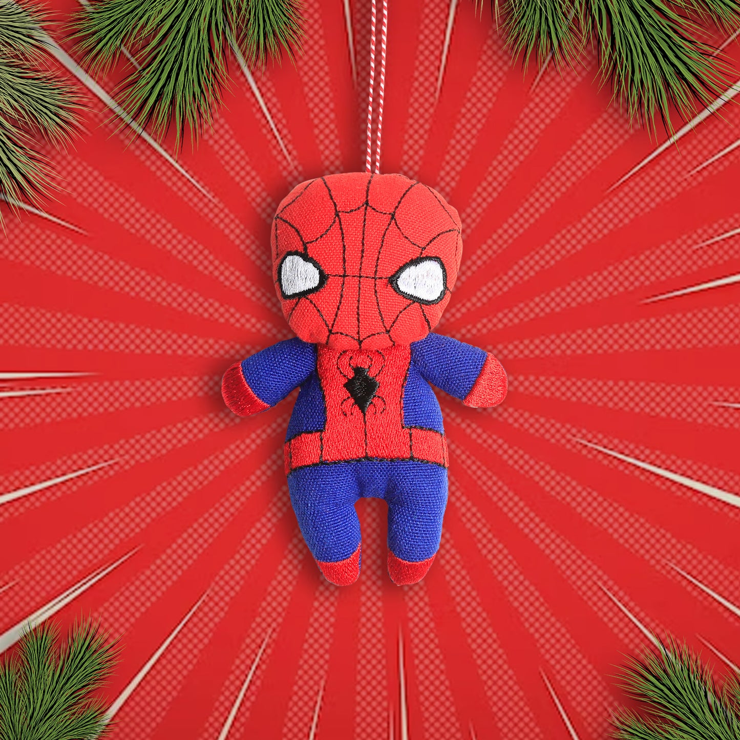 Organic Cotton Ornament - Wall Crawler