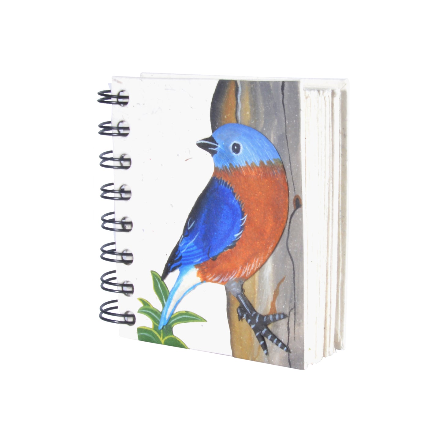 Small Notebook Bluebird Embossed