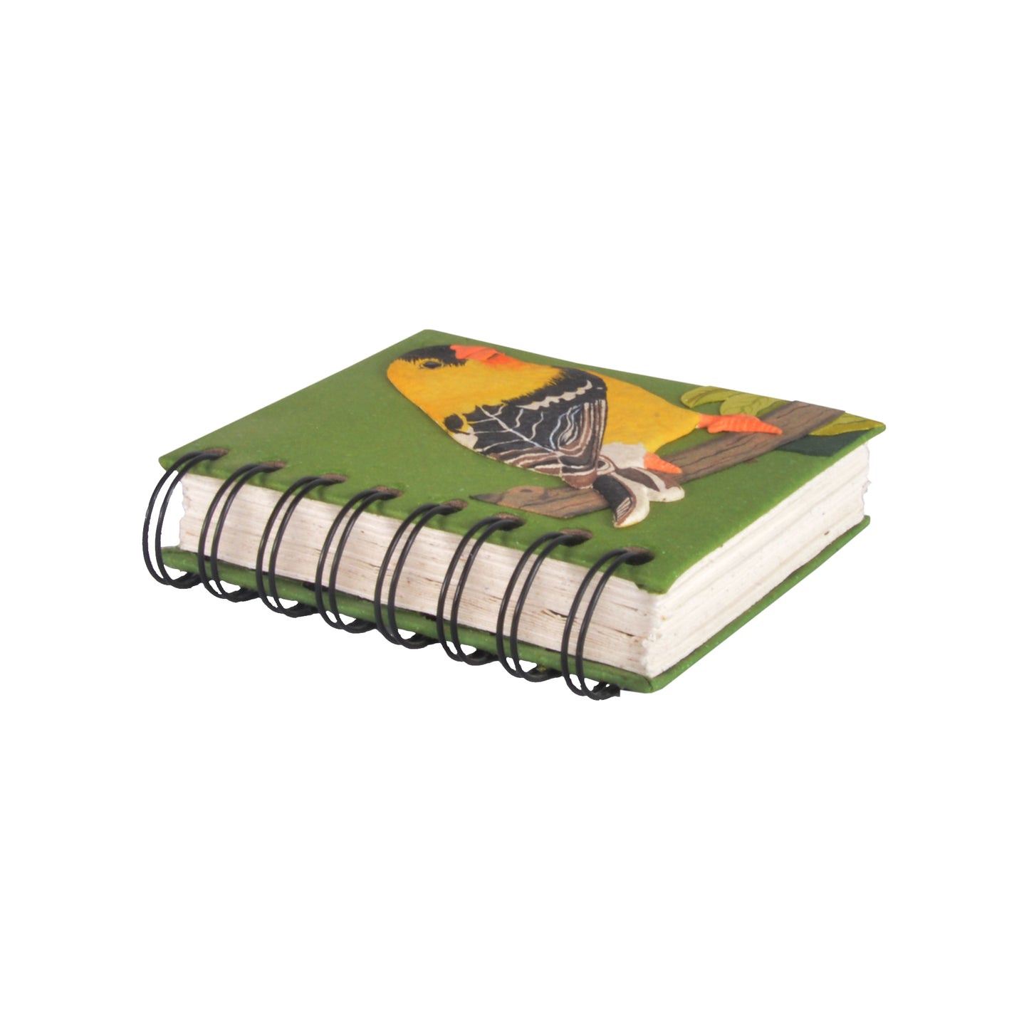 Small Notebook Goldfinch Embossed