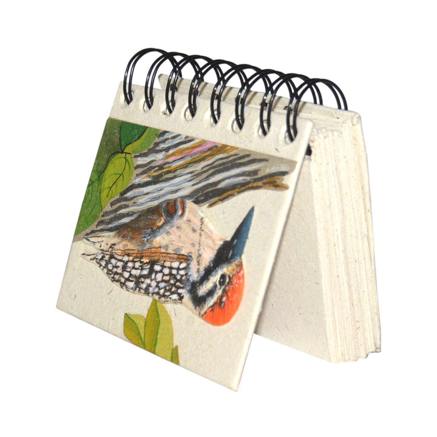 Small Notebook Woodpecker Embossed