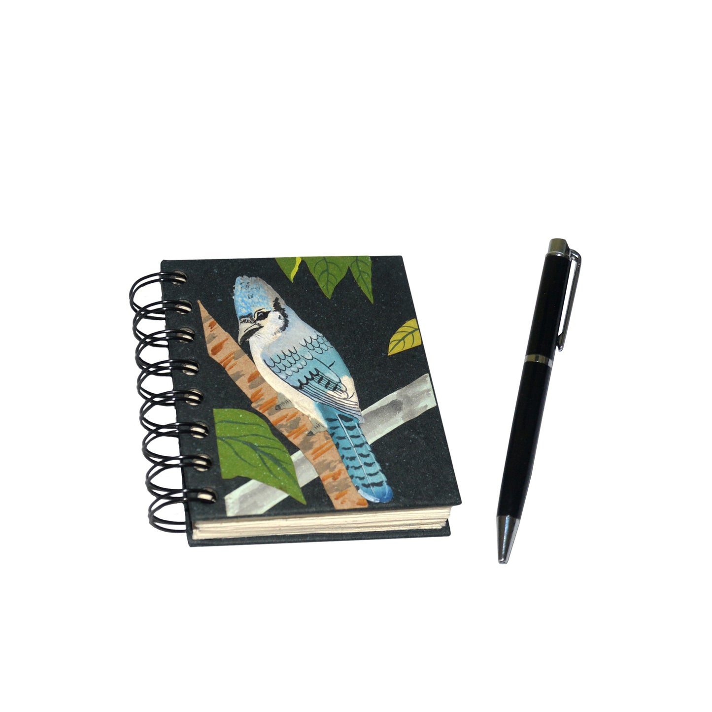 Small Notebook Blue Jay Embossed