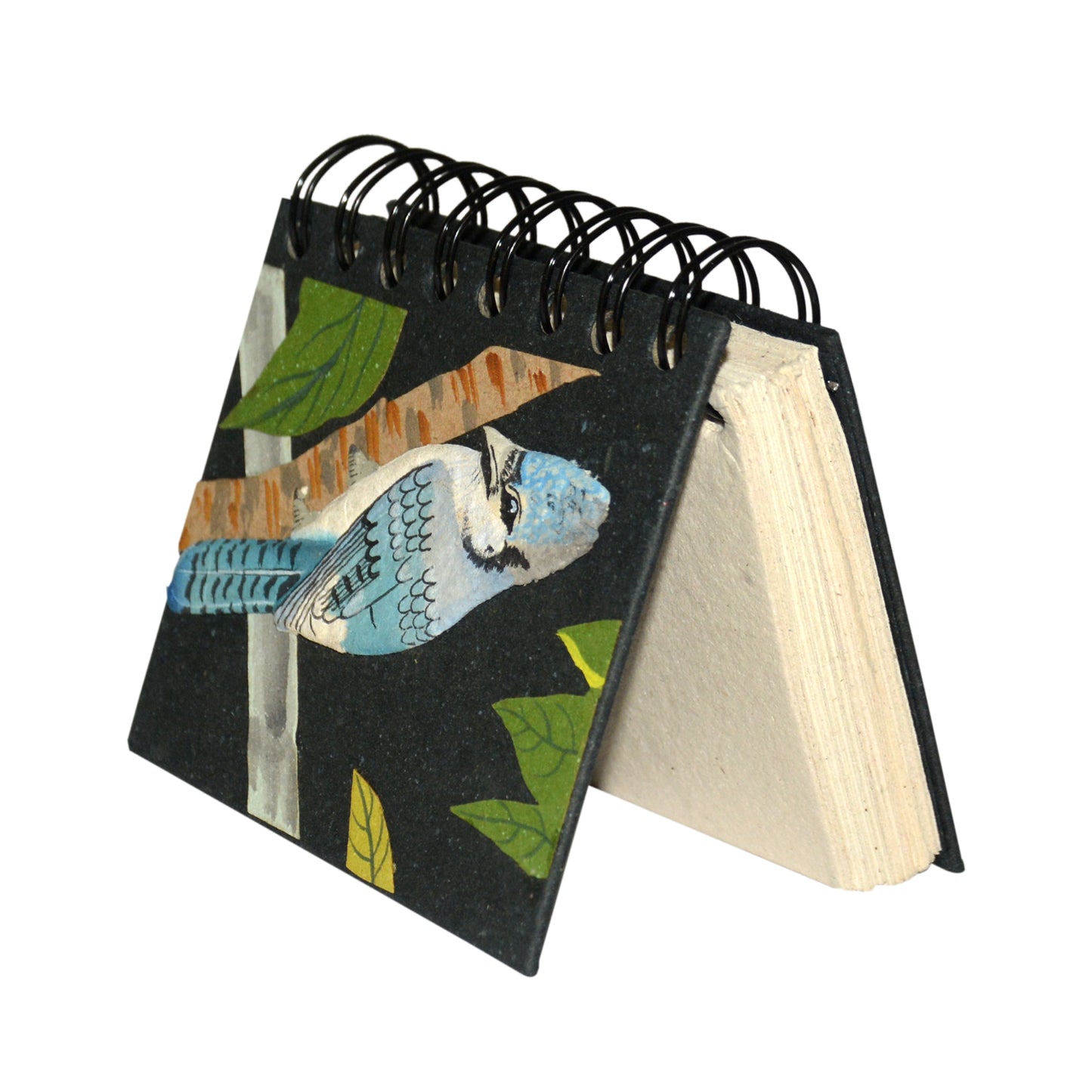 Small Notebook Blue Jay Embossed
