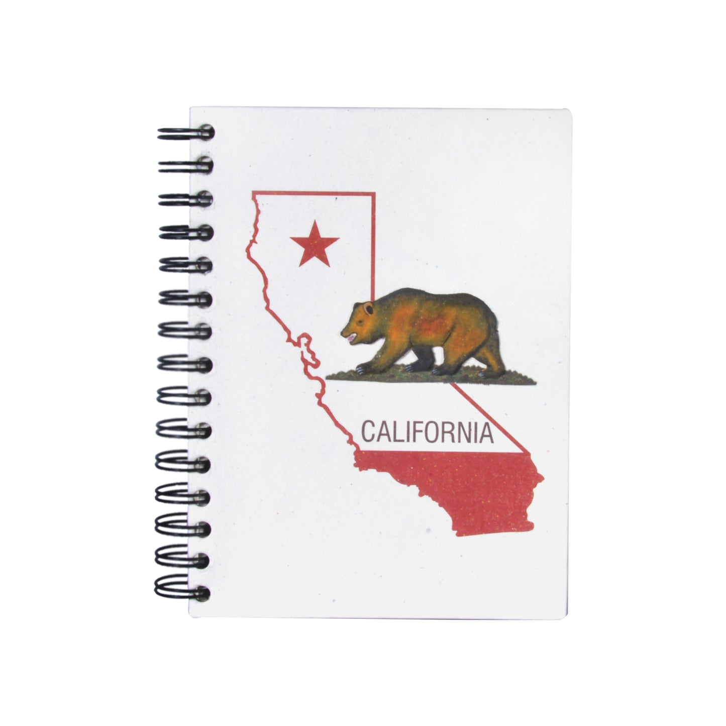 Large Notebook California State Flag