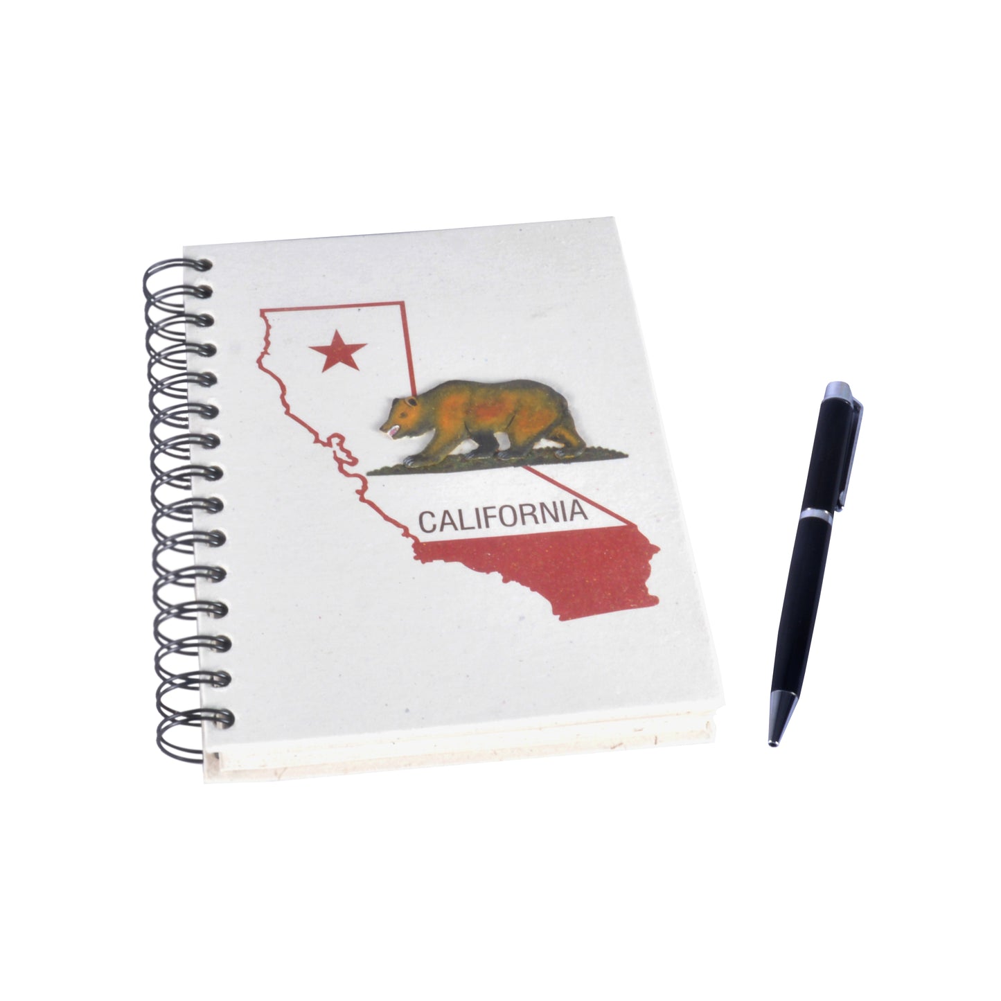 Large Notebook California State Flag