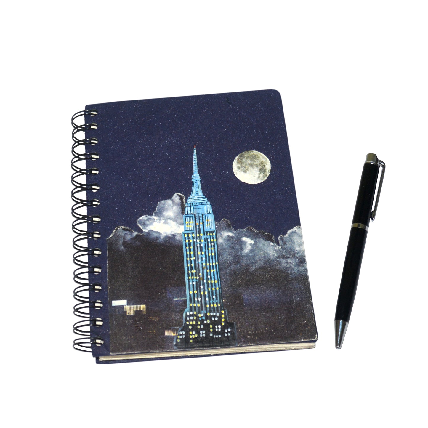 Large Notebook Empire State Building Nighttime