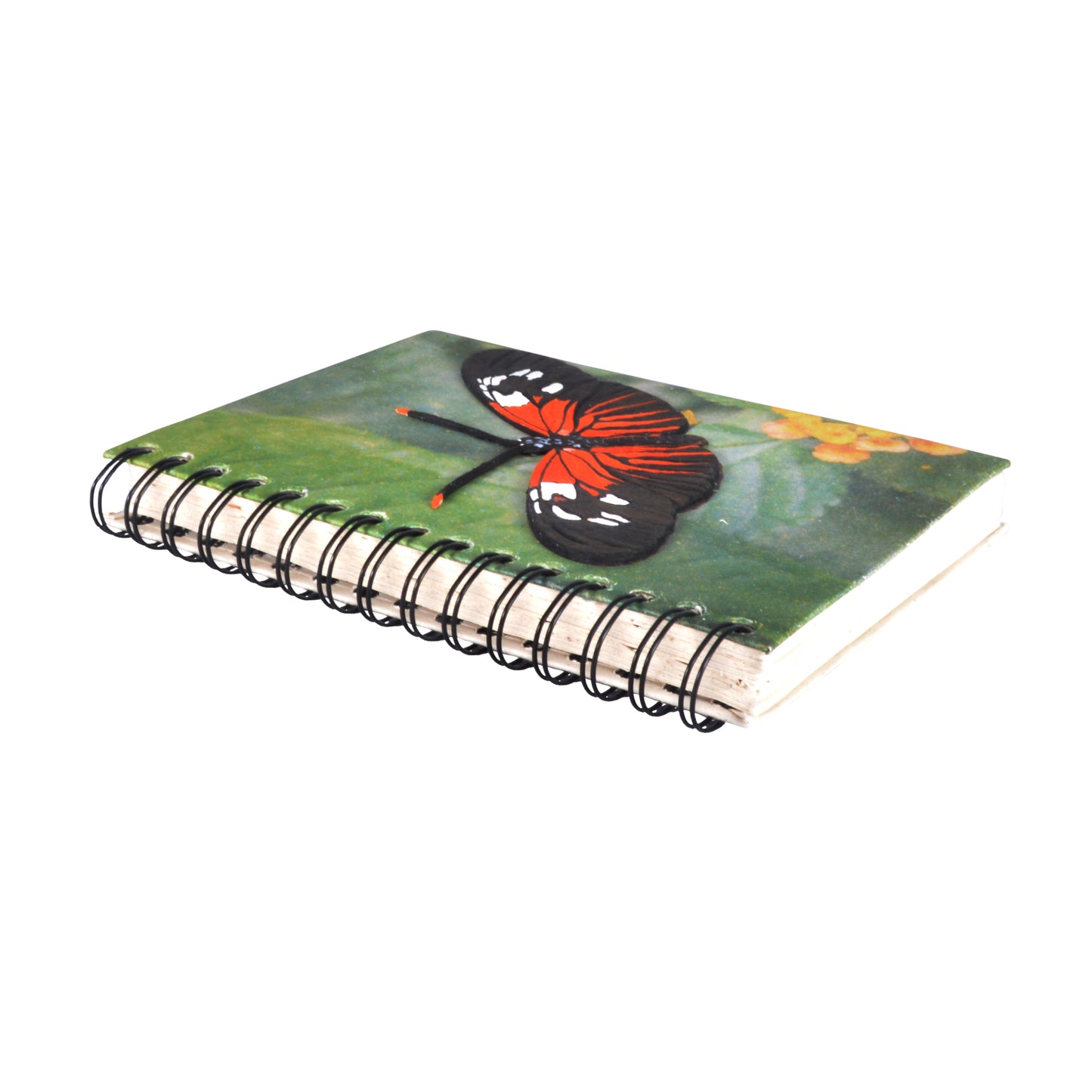 Large Notebook - Butterfly Black & Red