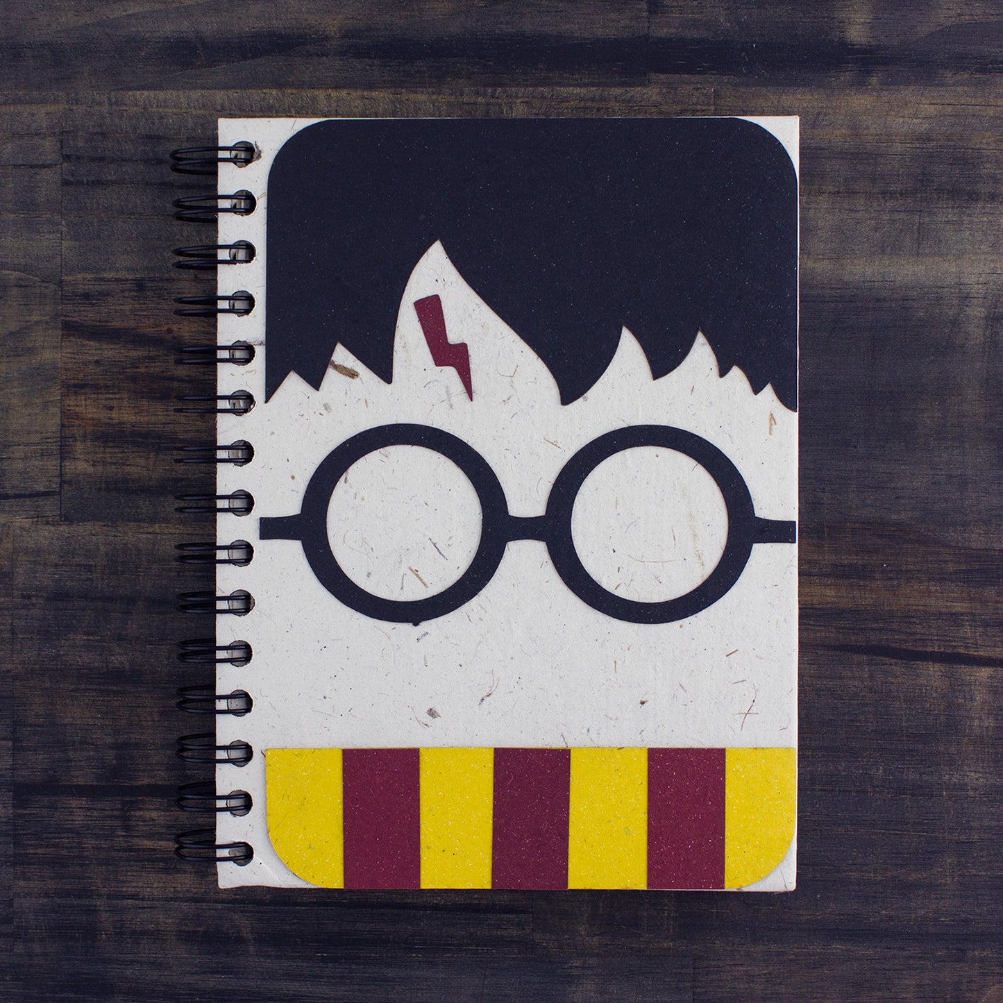 Large Notebook Magical Wizard Boy
