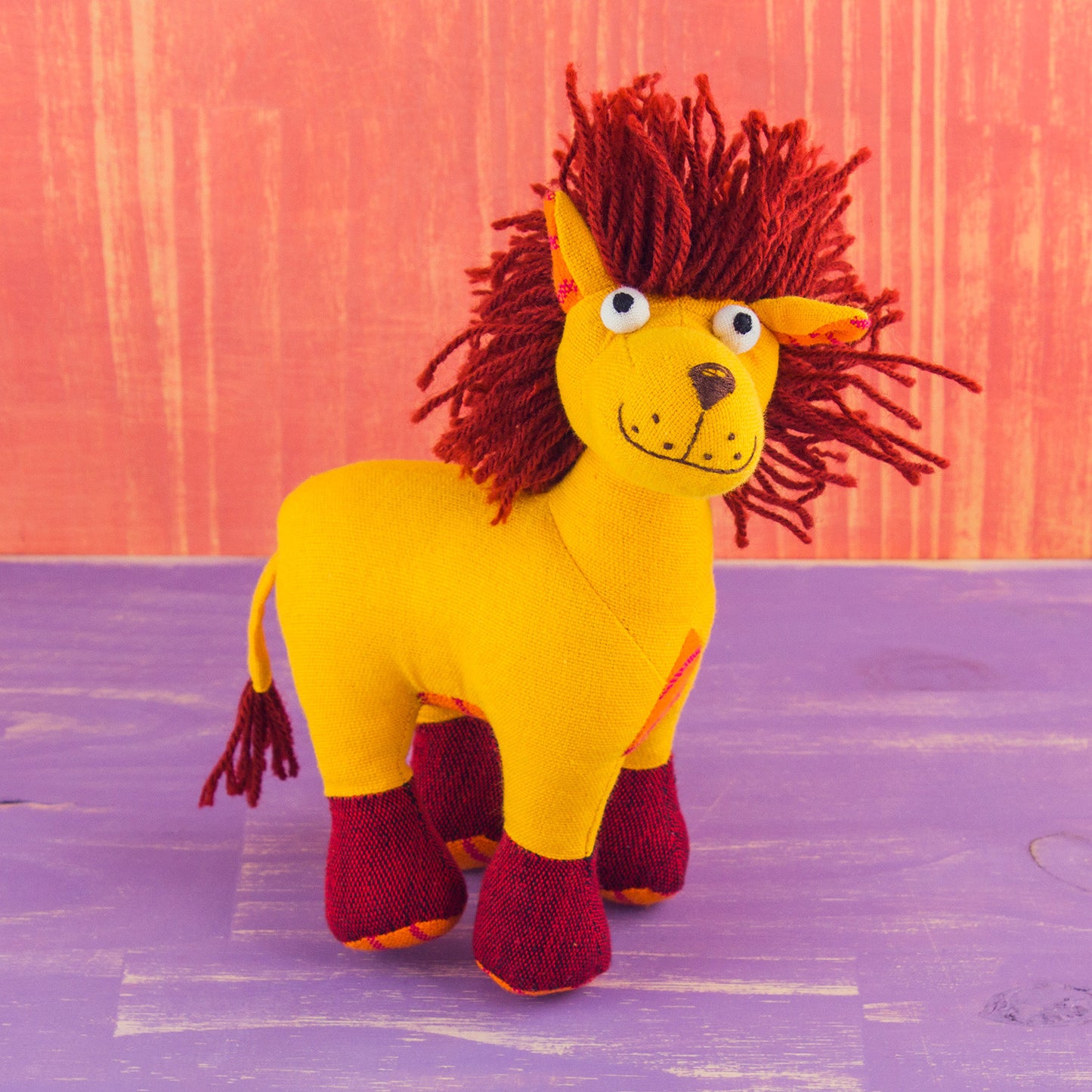 Fabric Plush Lion
