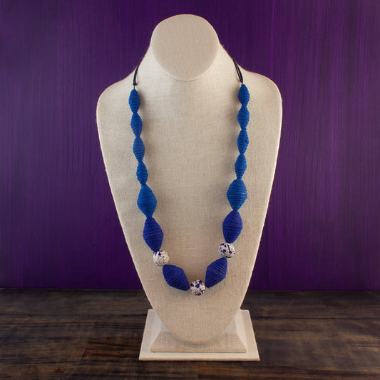 Fabric Necklace #12