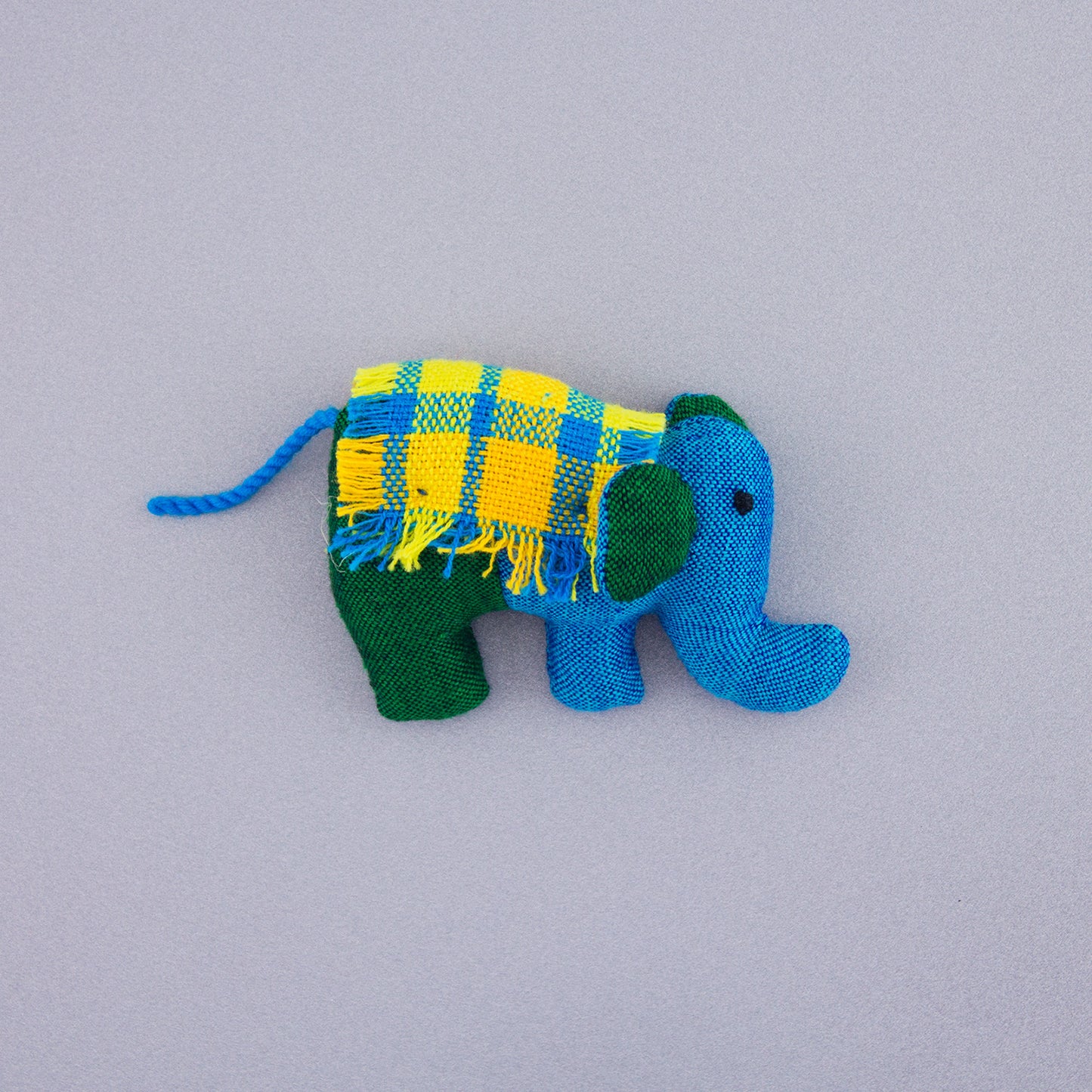 Assorted Fabric Cotton Plush Elephant Magnets